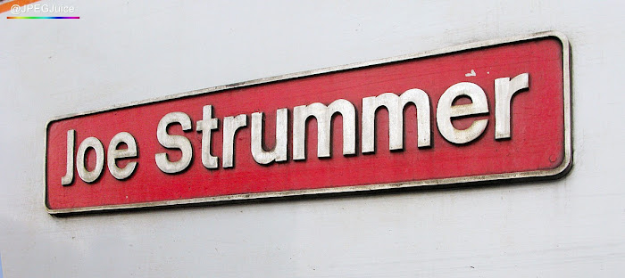 47828 Joe Strummer nameplate