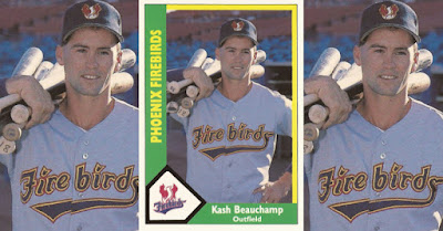 Kash Beauchamp 1990 Phoenix Firebirds card