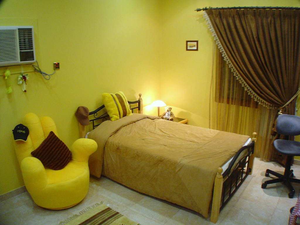 Home Interior Design  Decor  Yellow  Themed Rooms