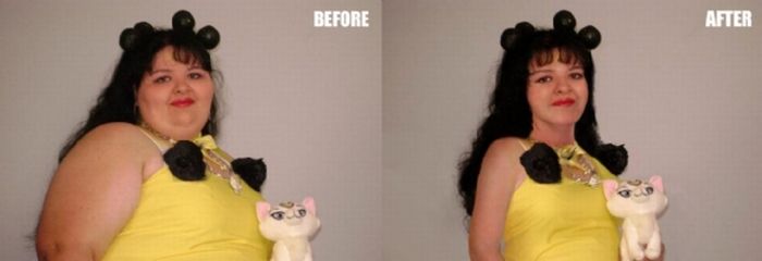 Before after photoshop