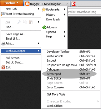 firefox-scratchpad