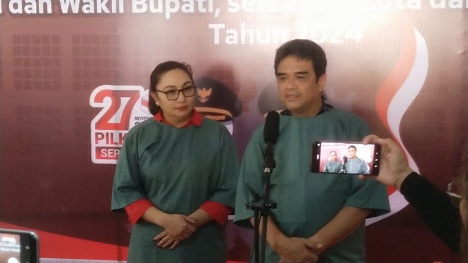 Bacalon Walikota Palangka Raya, Rojikinnor – Vina Panduwinata, Selesaikan Tes Kesehatan di RSUD Doris Sylvanus