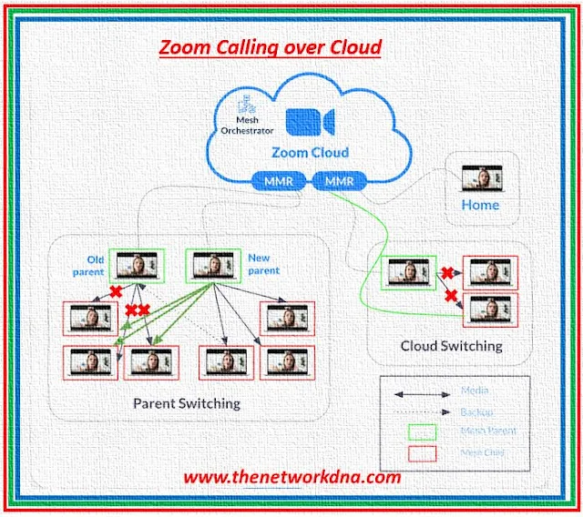 Zoom Calling over Cloud