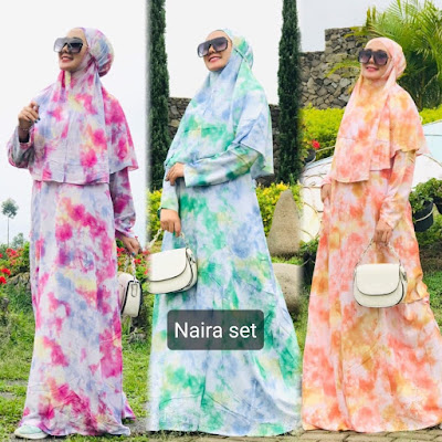 NAIRA SET - Gaun Muslimah Modern