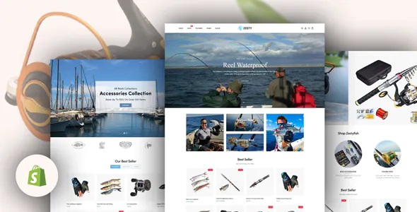 Best Fishing Shop Responsive Shopify Theme