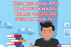 Kisi-kisi Soal PTS Al-Qur'an Hadis Kelas 1, 2, 3, 4, 5, 6 SD/MI Semester 1 Sesuai KMA 183 Tahun 2022