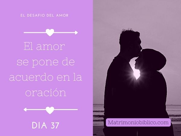 Matrimonio bíblico: El amor se pone de acuerdo en la oración - Día 37 de El  Desafío del amor