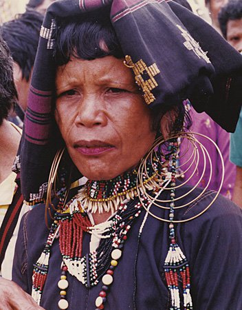 Livunganen-Arumanen woman of Salumping, Sultan Kudarat in traditional attire