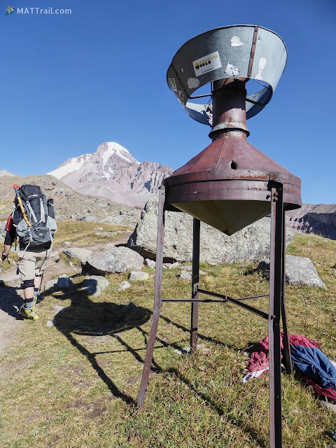 Coś na trasie na Kazbek