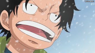 ワンピースアニメ 498話 幼少期 エース | ONE PIECE Episode 498 ASL