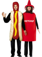 Ketchup and Mustard costume