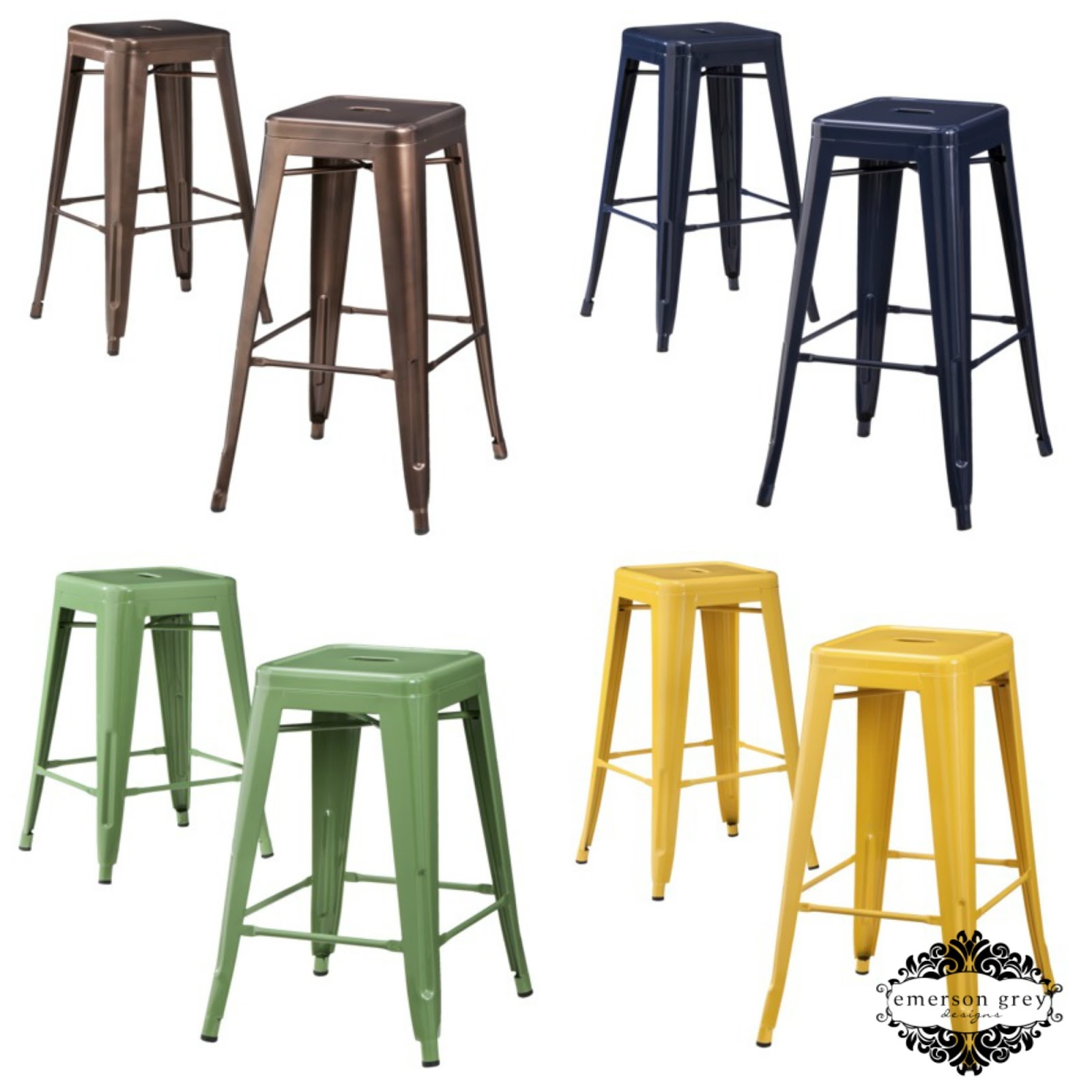 metal barstools