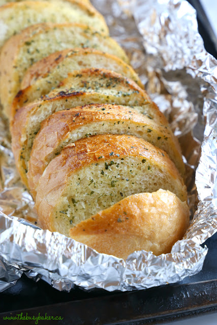 https://thebusybaker.ca/easy-homemade-garlic-bread/