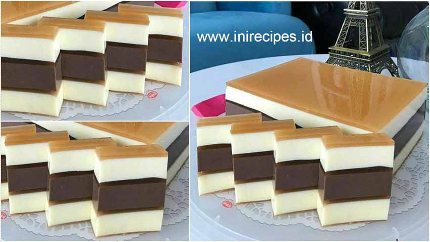 Resep Membuat Puding Lapis Surabaya