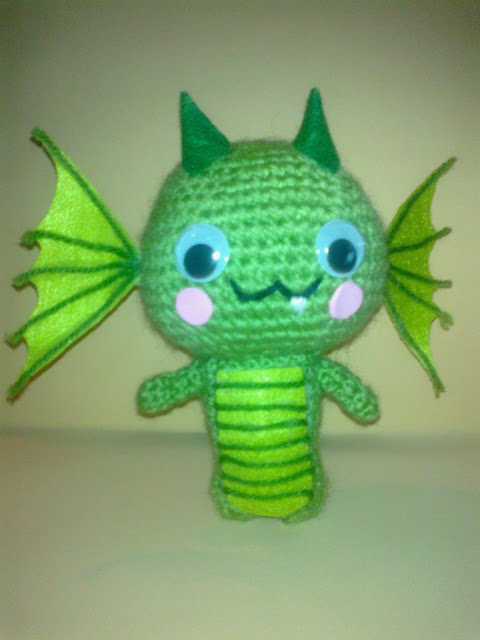 amigurumi, dragón