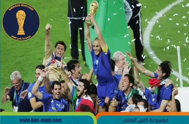 شارك منتخب إيطاليا في نهائيات كأس العالم في 16 مناسبة