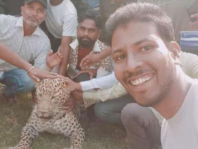 Selfie With Leopard