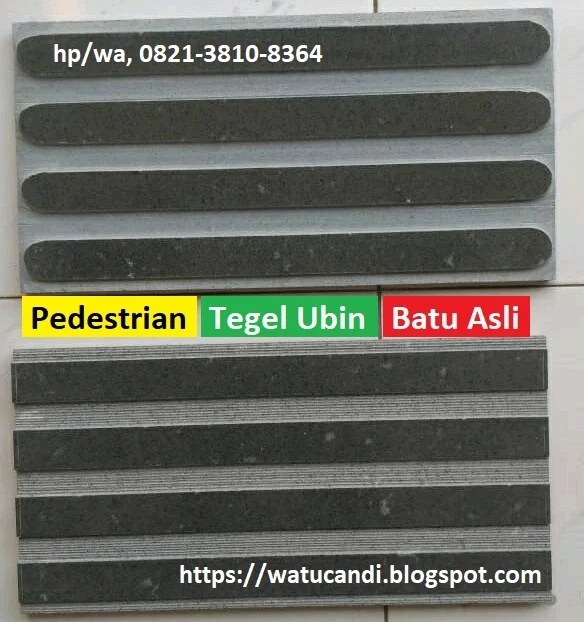 Ubin lantai sebagai petunjuk arah jalan pada seorang difabilitas, pemasangan pada lantai trotoar di jalan raya perkotaan sudah mulai banyak digunakan sebagai fasilitas rakyat dari pemerintah yang memiliki kekurangan pada bagian penglihatannya, ubin batu ini juga banyak di gunakan pada stasiun kereta api sebagai petunjuk arah ke setiap sudut tempat tertentu yang berfaedah dan bermanfaat yang memiliki fungsinya.