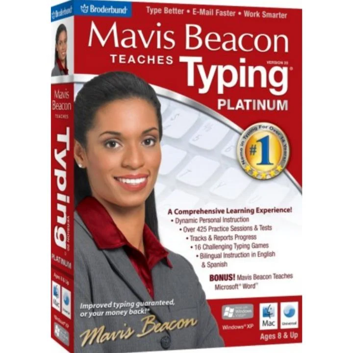 Typing Software: Mavis Beacon Computer Typing Tutor by Encore - Customized PC Keyboarding Lessons with Games