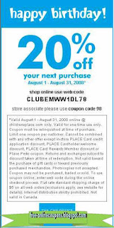 Free Printable Childrens Place Coupons