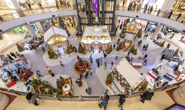 Gingerbread Christmas Village, Suria KLCC, Suria KLCC Christmas, Malaysia Shopping Mall Decor, Malaysia Shopping Mall Christmas Decor, Lifestyle