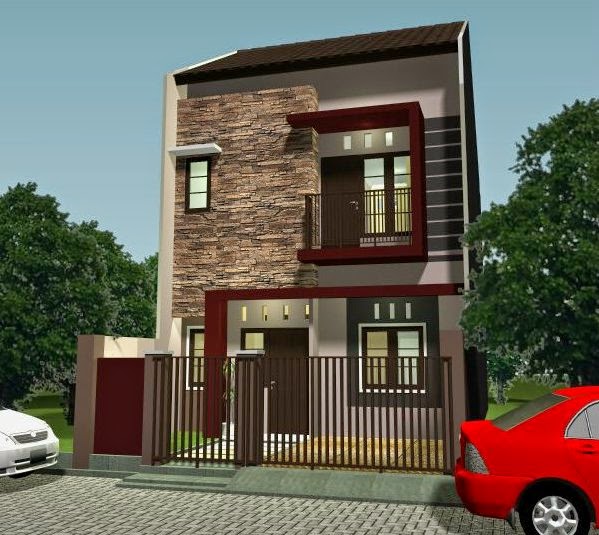 Desain Rumah Minimalis 2 Lantai Type 36 60 Gambar Foto 