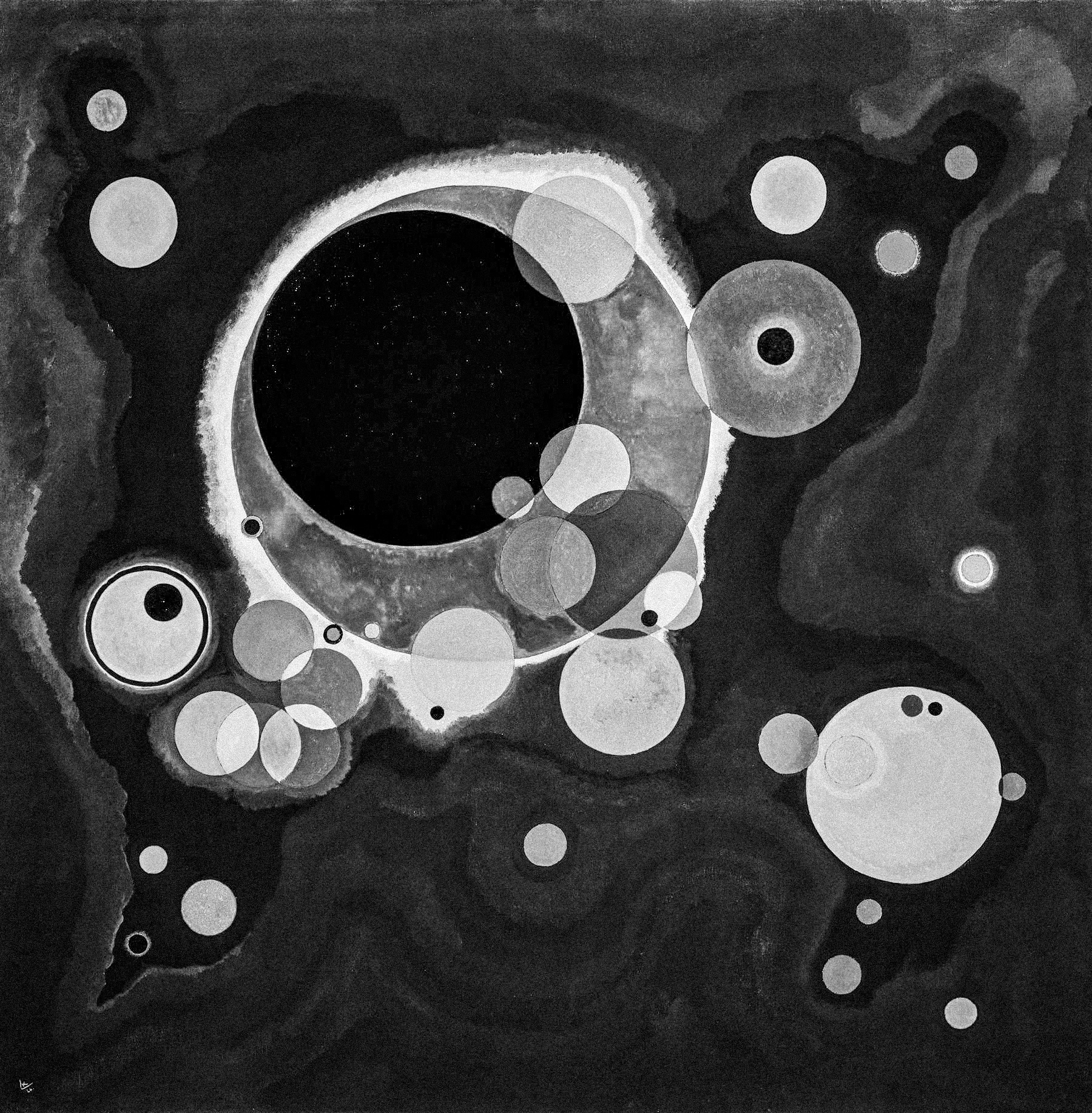 Several Circles (1926) by Kandinsky