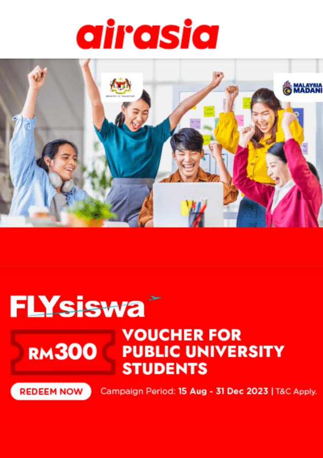 AirAsia FLYSiswa banner