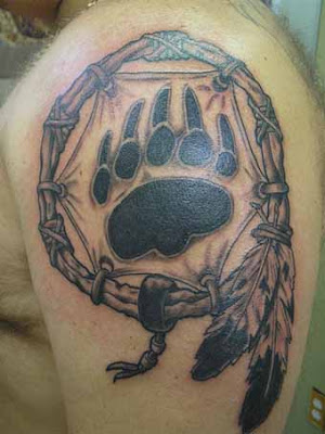 Dreamcatcher Tattoo - While many tangible aspects of Native American culture