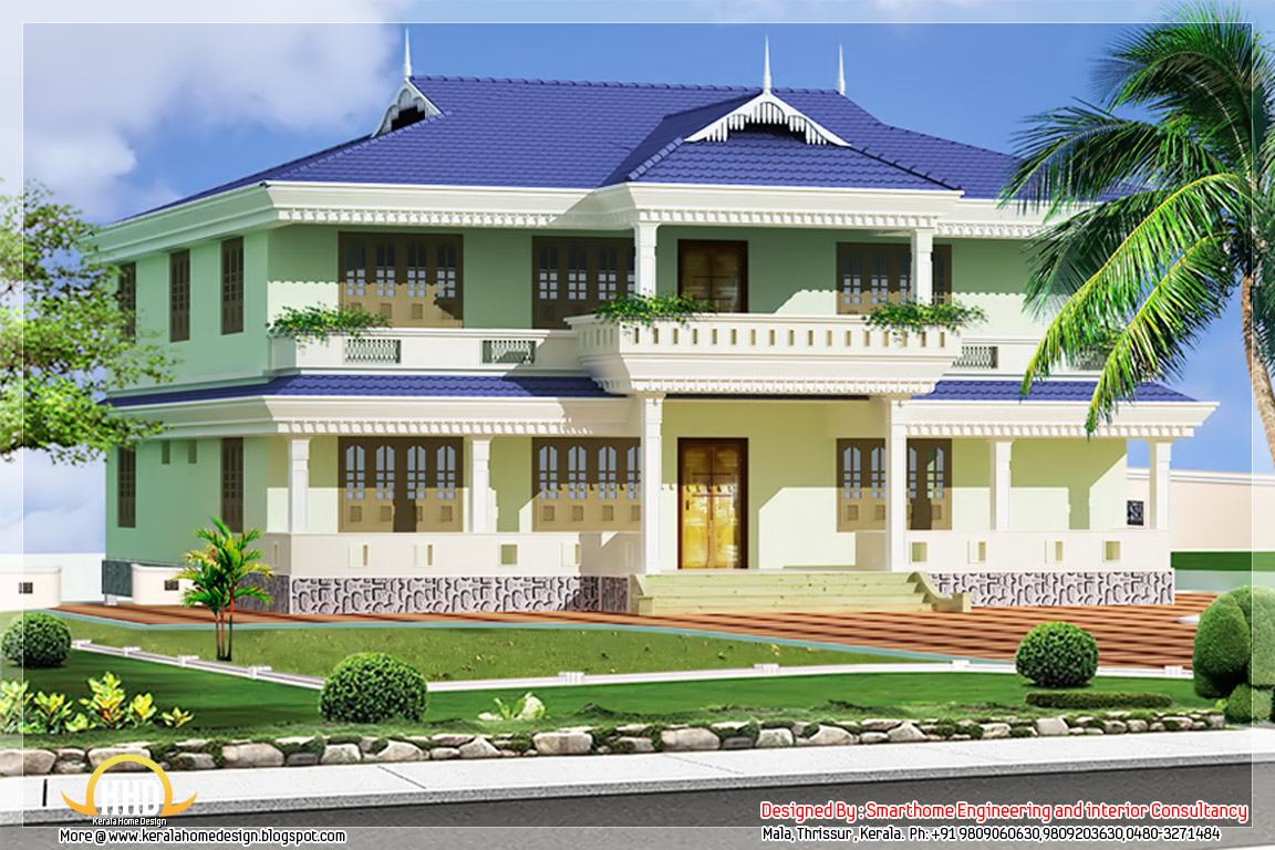  Kerala  style  house  elevation  1976 sq ft home  appliance