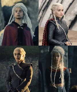 Lady Rhaena Targaryen y la princesa Daenerys Targaryen