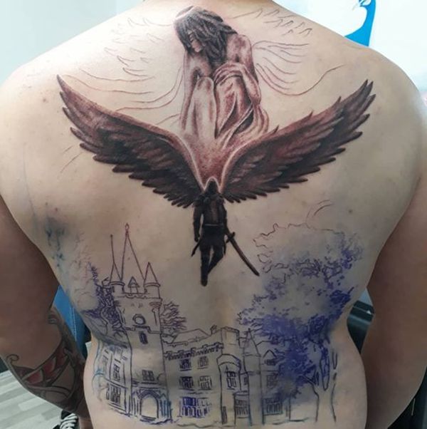  Gambar Tato Keren Malaikat 