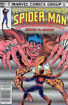 The Spectacular Spider-Man #65, Kraven