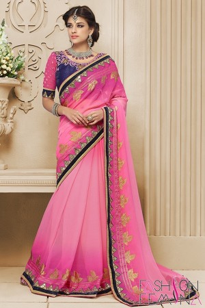 Buy Embroidery Saree Online