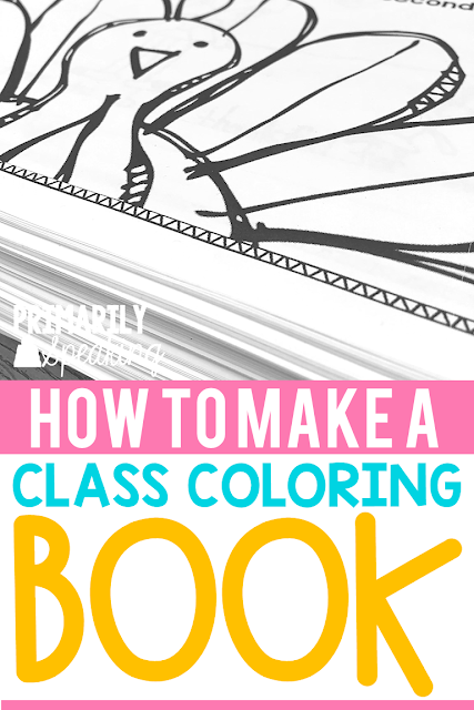 How to Make a Class Coloring Book