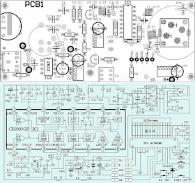 cd2003 DIY FM radio kit schematic + pcb