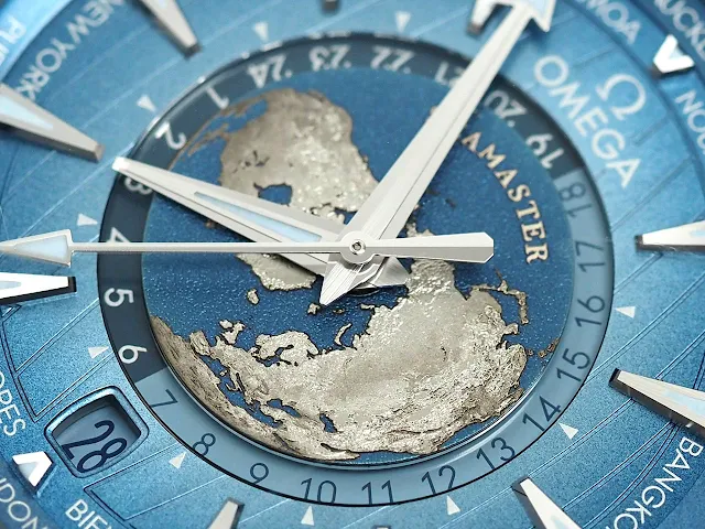 Omega Seamaster Aqua Terra Worldtimer "Summer Blue"