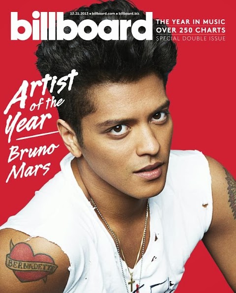 MAG COVER: Bruno Mars, Billboard Artist of the Year 2013