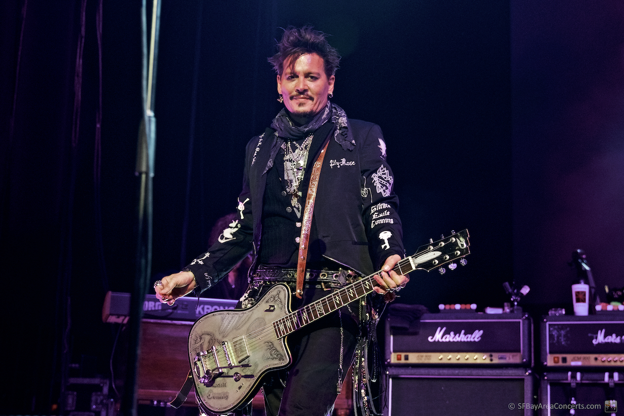 Johnny Depp of The Hollywood Vampires (Photo: Kevin Keating)