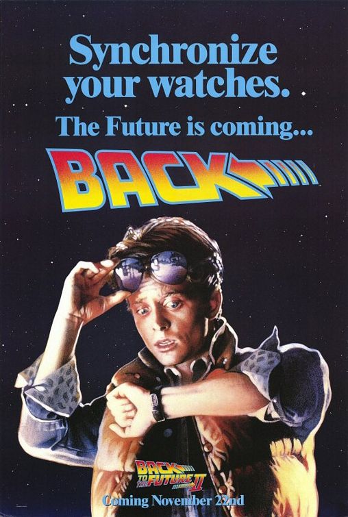 Back to the Future II poster