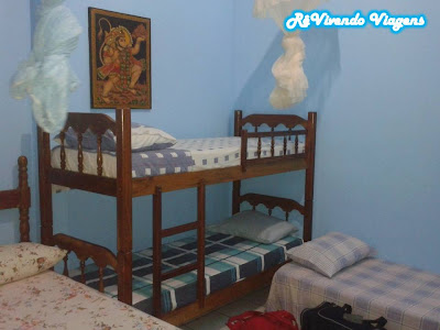 Quarto da pousada do Mineiro