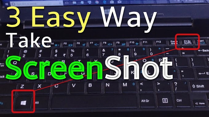 how to take screenshot in laptop