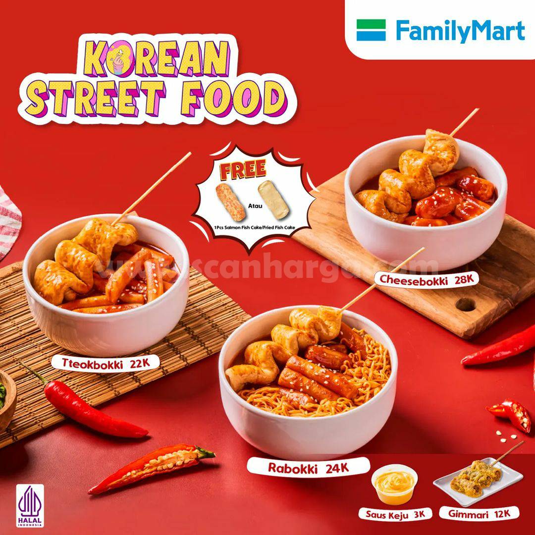 FAMILYMART KOREAN STREET FOOD