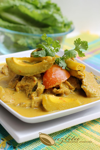 DAGING MASAK LEMAK MEMPELAM MUDA - masam manis DAGING MASAK LEMAK MEMPELAM MUDA - masam manis