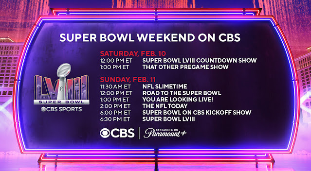 CBS Sports Reveals Extensive Coverage Plans For Super Bowl LVIII Weekend On CBS and Paramount+