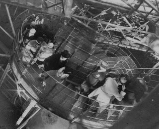 Ilse Bing, It was so Windy in the Eiffel Tower, 1931