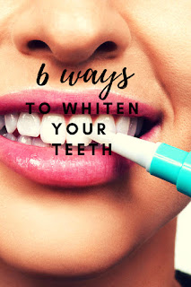 6 ways to whiten your teeth