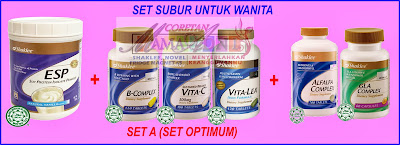 Set Kesuburan Wanita Shaklee 