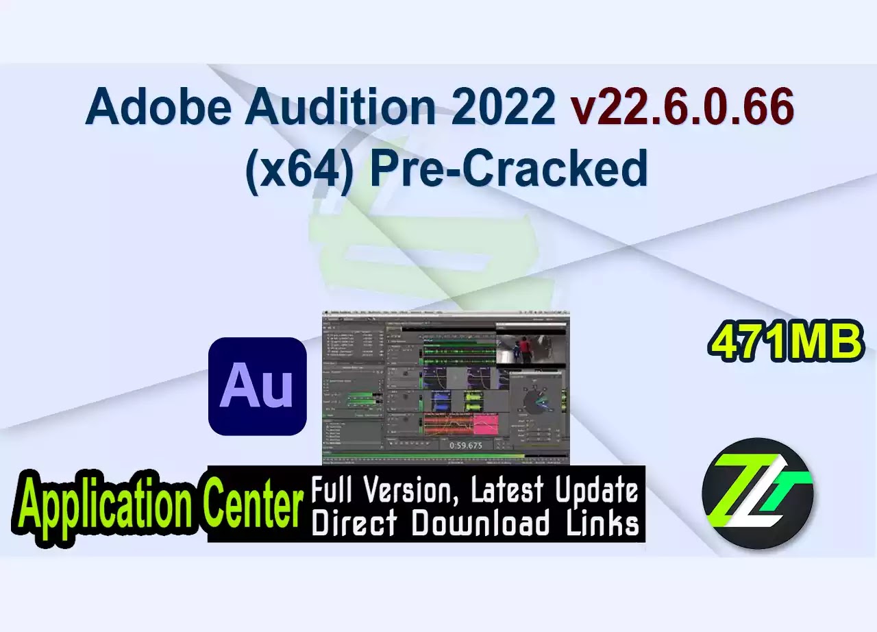 Adobe Audition 2022 v22.6.0.66 (x64) Pre-Cracked