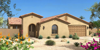 Barbados floor plan by Fulton Homes in Freeman Farms Gilbert 85298